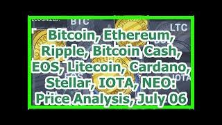 Today News - Bitcoin, Ethereum, Ripple, Bitcoin Cash, EOS, Litecoin, Cardano, Stellar, IOTA, NEO: P