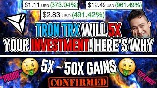 Tron (TRX) Expected to 5X Your Investment!? *ACTUAL PROOF* MUST SEE VIDEO! TRX 2018 Price Prediction