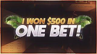 36EYES BETTING ► INSANE 500$ PROFIT IN ONE BET  | Bitcoin Gambling VGO?