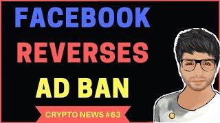 Facebook Reverses Crypto Ad Ban, Bitcoin Secret Key, Huobi Japan - Crypto News Hindi #63
