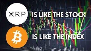 Ripple XRP Is Like The Stock - Bitcoin BTC Is Like The Index