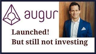 Augur prediction market launched but cryptocurrency (REP) price still is not exciting