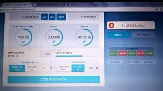 Free earning BTC (Bitcoin) from Bitsler 100% Work, Work from Home Part time job or work