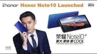 Honor Note 10 Launched. Here is price,specification india 2018