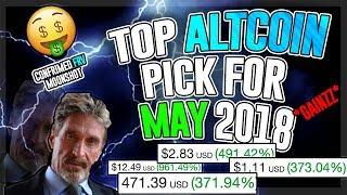 Top Breakout Altcoin For May 2018! 5x - 50x Profit Potential! HUGE GAINZ! MUST SEE VIDEO