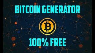 Free Bitcoin Generator 2018 | Official Bitcoin Generator