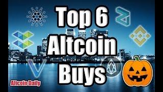 TOP 6 ALTCOINS TO BUY DURING OCTOBER!!! Top Cryptocurrencies to Invest in Q4 2018! [Bitcoin News]