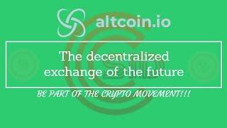 Altcoin.IO - A truly decentralized and secure cryptocurrency exchange powered by Plasma