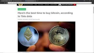 Crytpo Bitcoin Future Predictions from Yale Video!