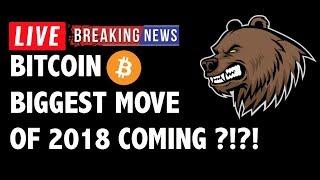 Biggest Move of 2018 to Hit Bitcoin (BTC)?! - Crypto Market Technical Analysis & Cryptocurrency News