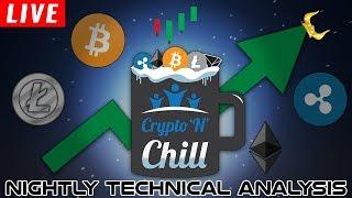 Charts'N'Chill Episode 115 - Relaxed Nightly Cryptocurrency Technical Analysis Learning