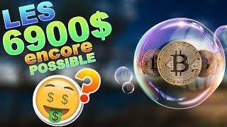 BITCOIN 6900$ ENCORE POSSIBLE !!!??? btc analyse technique crypto monnaie