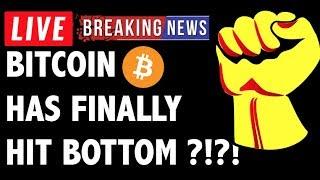 Has Bitcoin (BTC) FINALLY Hit BOTTOM?! - Crypto Trading Price Analysis & Cryptocurrency News