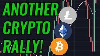 Bitcoin & Crypto Markets Move Up Again! Will The Rally Continue? BTC, ETH, BCH & LTC News!