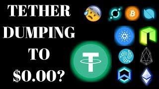 Tether Crashing To $0? Bitcoin Pumps 9%! What Is Happening?