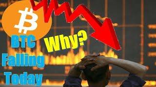Bitcoin Price Drop News - Why Is Bitcoin Going Down? BTC Falling Today!