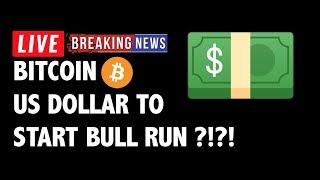 US Dollar Causing Bitcoin (BTC) Bull Run?! - Crypto Market Technical Analysis & Cryptocurrency News