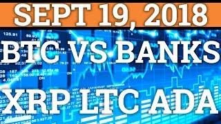 BITCOIN 300 TIMES CHEAPER THAN BANKS? RIPPLE PRICE + CRYPTOCURRENCY NEWS + DAY TRADING 2018