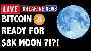 Is Bitcoin (BTC) Ready for The $8K Moon?! - Crypto Trading Analysis & Cryptocurrency News