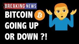 CRYPTO: BITCOIN UP OR DOWN?! CRYPTOCURRENCY,LITECOIN,ETHEREUM,XRP RIPPLE,TRON TRX,EOS,BTC PRICE NEWS