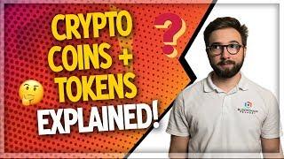 Cryptocurrency Tokens vs Coins (The KEY Difference!)