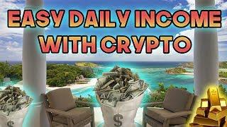 EASY DAILY INCOME IN CRYPTO! | EZSTAKE STAKING AND MINING ICO REVIEW