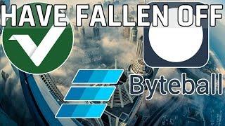 3 Cryptocurrencies That Have Fallen Off