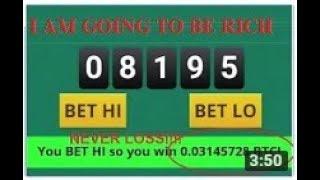 FREEBITCO WIN 2  BITCOIN per Day NO LOSS BUT MUST HAVE 100K