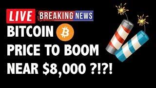 Will Bitcoin (BTC) Boom to Near 8000?! - Crypto Market Technical Analysis & Cryptocurrency News
