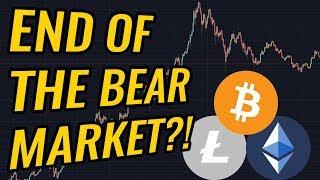Predicting The End Of The Bear Market For Bitcoin & Cryptocurrencies! BTC, ETH, & LTC News!