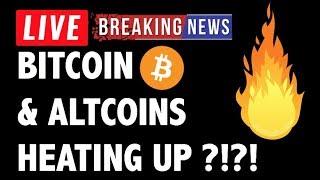 Bitcoin (BTC) & Altcoins Finally Heating Up?! - Crypto Trading & Cryptocurrency Price News