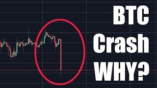 Bitcoin CRASHED $400 - WHY???? - Daily Bitcoin and Cryptocurrency News