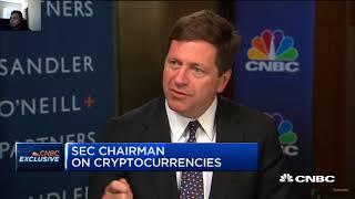 SEC Chair  Supports the Value of Cryptocurrency / Bitcoin ETF  | CNBC Fast Money