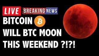 Will Bitcoin (BTC) Moon This Weekend?! - Crypto Market Technical Analysis & Cryptocurrency News