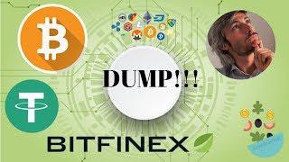 Bitcoin DUMP!  C'entra Tether e Bitfinex?
