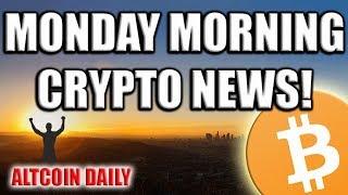 Monday Morning Cryptocurrency News!!! [Ethereum Sharding, Ripple, Hyundai World Cup, Bitcoin]