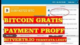 BITCOIN GRATIS TANPA DEPOSIT CUMA LIHAT IKLAN DAN VIDEO (PAYMENT PROFF BITVERTS.IO)