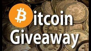 Bitcoin Giveaway and how to get 0.8 BTC in 3 minutes