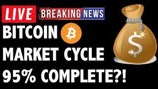 Is The Bitcoin (BTC) Market Cycle 95% Complete?- Crypto Trading Price Analysis & Cryptocurrency News