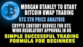 Bitcoin Moon Very Soon. Morgan Stanley to start BTC Swap Trading. Crypto Custody Service Approval