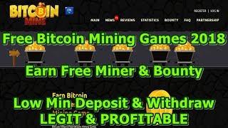 #MINER Gratis & #BOUNTY Menarik Dari #BITCOINMINE Free Bitcoin Mining Game 2018 #LEGIT & #PROFITABLE