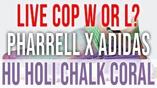 LIVE COP:  PHARRELL WILLIAMS X ADIDAS NMD HU HOLI CHALK CORAL