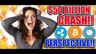 $50 BILLION MARKET CRASH - PERSPECTIVE [Cryptocurrency, Bitcoin, Altcoin News]