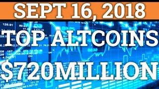 MY TOP 3 ALTCOINS TO INVEST IN! | $720 MILLION BITCOIN WALLET! | CRYPTOCURRENCY PRICE + NEWS 2018