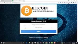 FREE BITCOIN GENERATOR | How to Generate Free Bitcoins | 2018 Free bitcoin generator