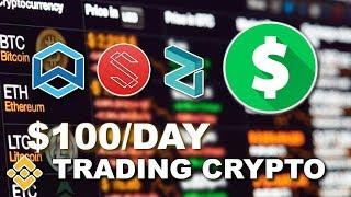 How To Day Trade Cryptocurrency On Binance ($100/Day) | Beginner's Guide To Trading Crypto In 2018