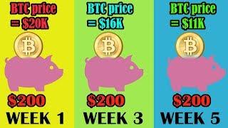 What if you bought BITCOIN EVERY 2 WEEKS from ALL TIME HIGH? Dollar cost averaging Bitcoin explained
