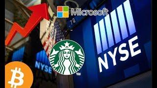 ICE / NYSE Bitcoin Futures - New Payment Network With StarBucks and Microsoft