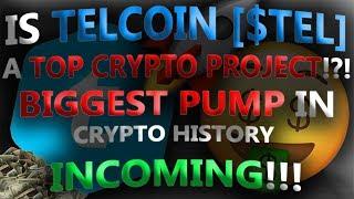 IS TELCOIN [$TEL] A TOP CRYPTO PROJECT!?! BIGGEST PUMP IN CRYPTO HISTORY INCOMING!!!