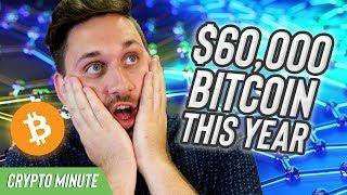 $60,000 Bitcoin this Year...HOW?! Bitcoin CryptoCurrency Prediction